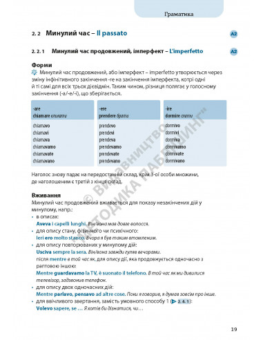 Все про італійські дієслова. Граматика в таблицях - фото 19