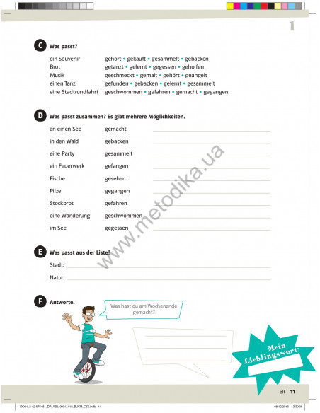 Die Deutschprofis A2 Übungsbuch - робочий зошит - фото 12 Die Deutschprofis A2 Übungsbuch - робочий зошит - фото 12