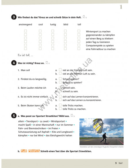 Die Deutschprofis B1 Übungsbuch - робочий зошит - фото 6 Die Deutschprofis B1 Übungsbuch - робочий зошит - фото 6