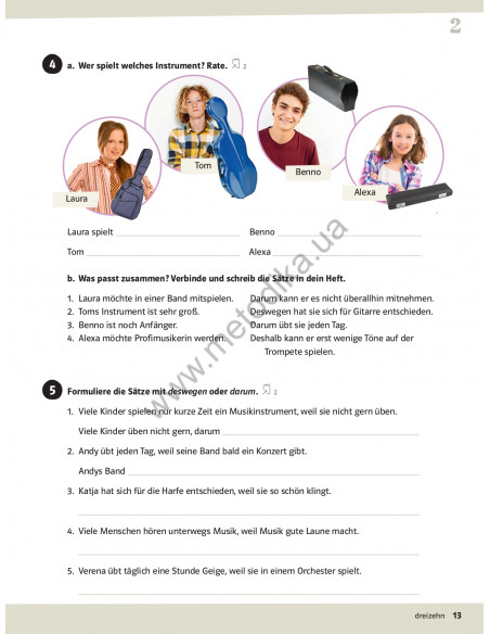 Die Deutschprofis B1 Übungsbuch - робочий зошит - фото 14 Die Deutschprofis B1 Übungsbuch - робочий зошит - фото 14