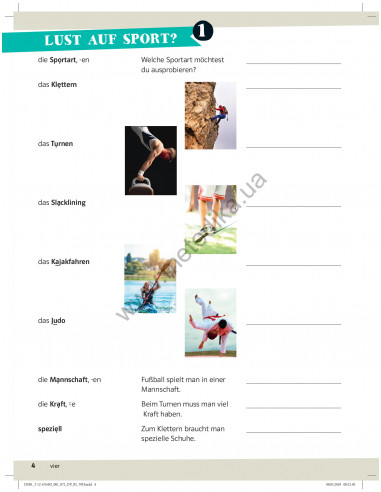 Die Deutschprofis B1 Wörterheft - зошит-словник - фото 5