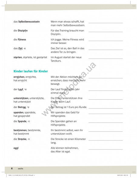 Die Deutschprofis B1 Wörterheft - зошит-словник - фото 7