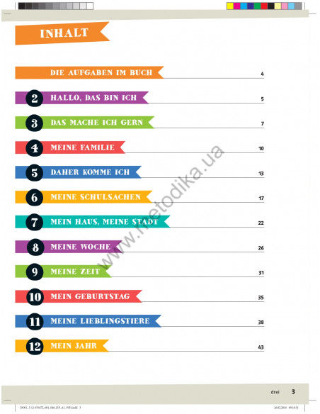 Die Deutschprofis A1 Wörterheft - зошит-словник - фото 4