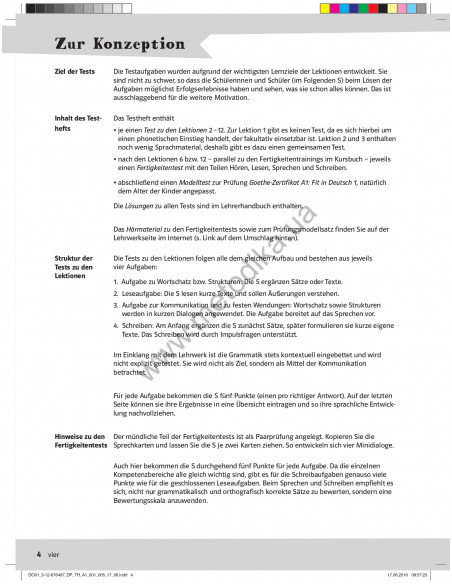 Die Deutschprofis A1 Testheft - зошит для тестів - фото 5