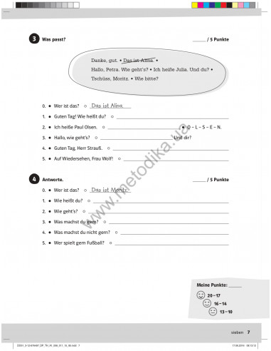 Die Deutschprofis A1 Testheft - зошит для тестів - фото 8