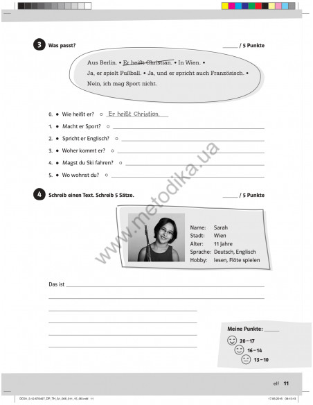 Die Deutschprofis A1 Testheft - зошит для тестів - фото 12