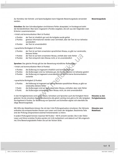 Die Deutschprofis B1 Testheft - зошит для тестів - фото 6