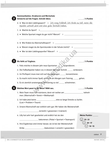 Die Deutschprofis B1 Testheft - зошит для тестів - фото 8