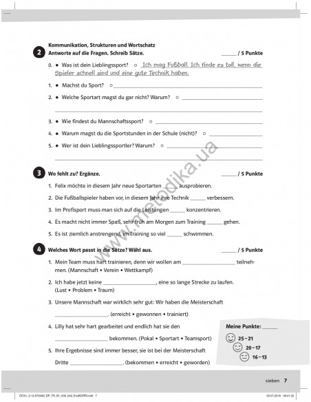 Die Deutschprofis B1 Testheft - зошит для тестів - фото 8