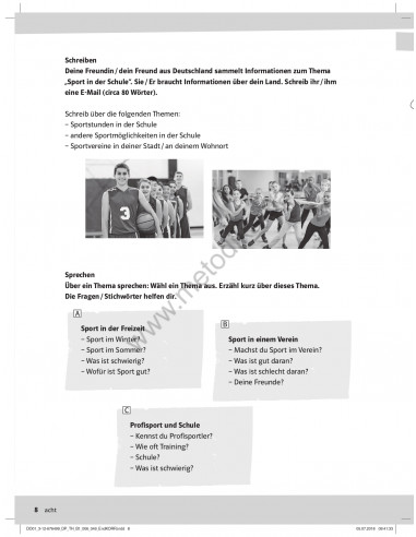 Die Deutschprofis B1 Testheft - зошит для тестів - фото 9