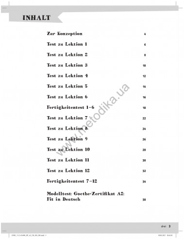 Die Deutschprofis A2 Testheft - зошит для тестів - фото 4