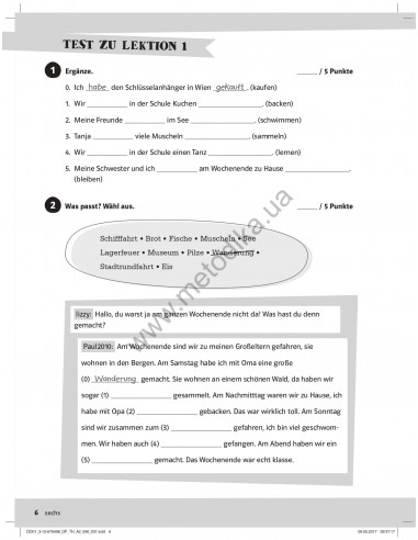 Die Deutschprofis A2 Testheft - зошит для тестів - фото 7