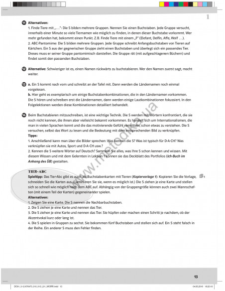 Die Deutschprofis A1 Lehrerhandbuch - книга вчителя - фото 14