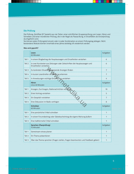 Mit Erfolg zum Goethe-/ÖSD-Zertifikat B1 Testbuch - тести - фото 6