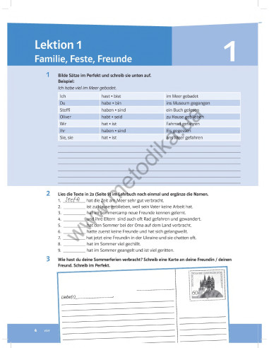 Parallelen 7 neu. Робочий зошит для 7-го класу ЗНЗ (3-й рік навчання, 2-га іноземна мова) - фото 3