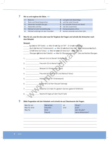 Parallelen 7 neu. Робочий зошит для 7-го класу ЗНЗ (3-й рік навчання, 2-га іноземна мова) - фото 5