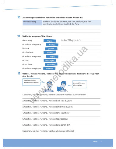 Parallelen 7 neu. Робочий зошит для 7-го класу ЗНЗ (3-й рік навчання, 2-га іноземна мова) - фото 6