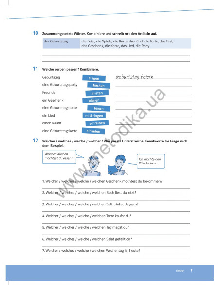 Parallelen 7 neu. Робочий зошит для 7-го класу ЗНЗ (3-й рік навчання, 2-га іноземна мова) - фото 6