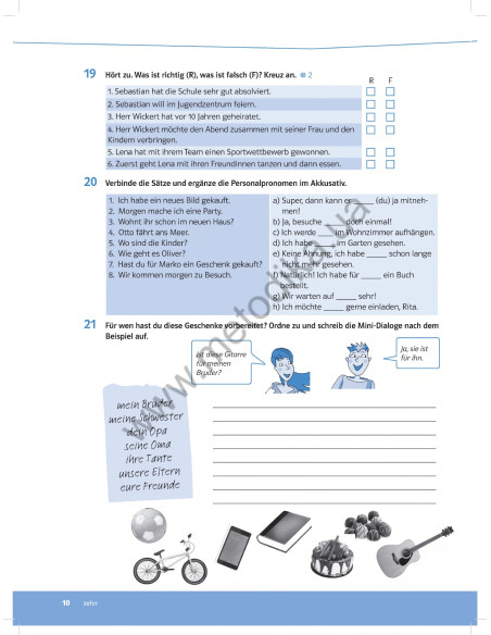 Parallelen 7 neu. Робочий зошит для 7-го класу ЗНЗ (3-й рік навчання, 2-га іноземна мова) - фото 9