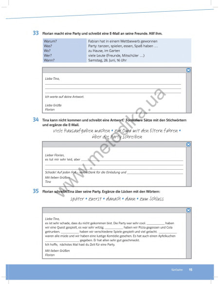 Parallelen 7 neu. Робочий зошит для 7-го класу ЗНЗ (3-й рік навчання, 2-га іноземна мова) - фото 14
