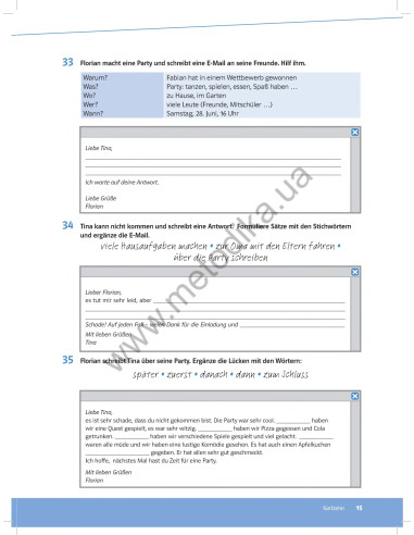 Parallelen 7 neu. Робочий зошит для 7-го класу ЗНЗ (3-й рік навчання, 2-га іноземна мова) - фото 15