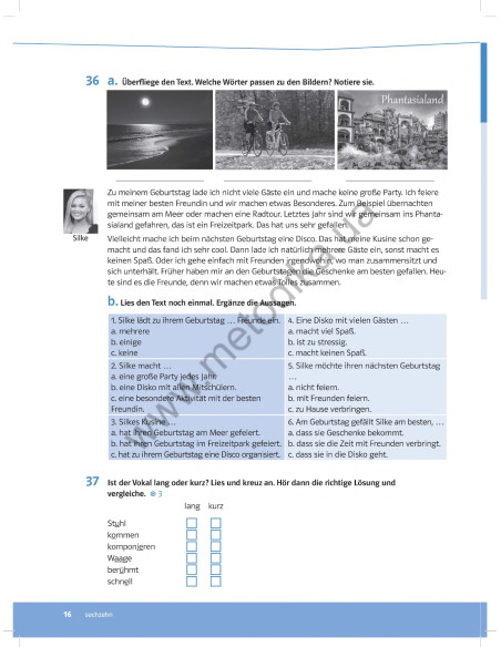 Parallelen 7 neu. Робочий зошит для 7-го класу ЗНЗ (3-й рік навчання, 2-га іноземна мова) - фото 16