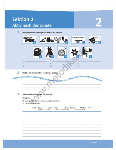 Parallelen 7 neu. Робочий зошит для 7-го класу ЗНЗ (3-й рік навчання, 2-га іноземна мова) - фото 17