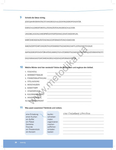 Parallelen 7 neu. Робочий зошит для 7-го класу ЗНЗ (3-й рік навчання, 2-га іноземна мова) - фото 20