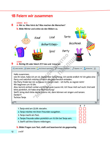 Parallelen 7 neu. Підручник для 7-го класу ЗНЗ (3-й рік навчання, 2-га іноземна мова) - фото 13