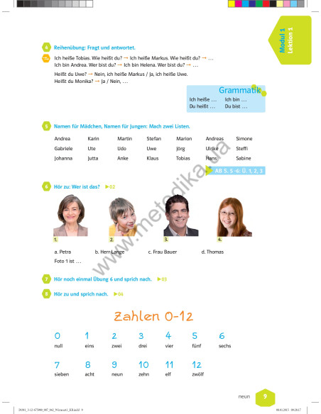 Wir neu A1 lehrbuch - підручник - фото 10