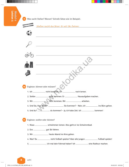 Wir neu A2 Arbeitsbuch - робочий зошит - фото 9