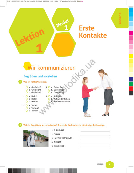 Wir plus neu A1 Trainingsheft - зошит з тренувальними вправами - фото 8