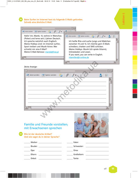 Wir plus neu A1 Trainingsheft - зошит з тренувальними вправами - фото 12