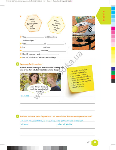 Wir plus neu A2 Trainingsheft - зошит з тренувальними вправами - фото 12