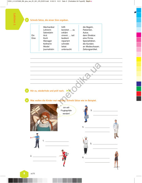 Wir plus neu B1 Trainingsheft - зошит з тренувальними вправами - фото 9