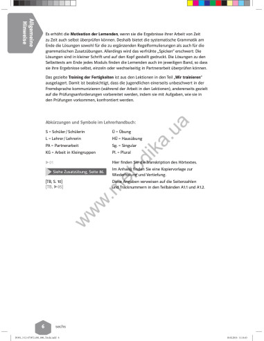 WIR neu A1 Lehrerhandbuch - книга вчителя - фото 7 WIR neu A1 Lehrerhandbuch - книга вчителя - фото 7