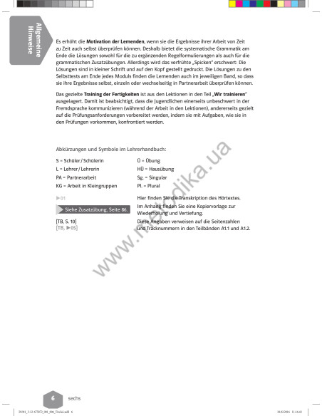 WIR neu A1 Lehrerhandbuch - книга вчителя - фото 7 WIR neu A1 Lehrerhandbuch - книга вчителя - фото 7