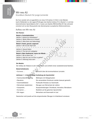 WIR neu A2 Lehrerhandbuch - книга вчителя - фото 5