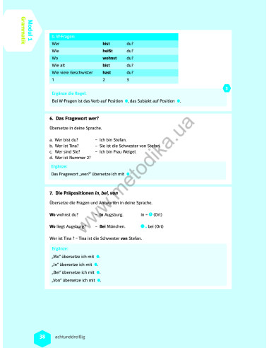 Wir neu A 1.1 Lehrbuch und Arbeitsbuch - підручник і робочий зошит - фото 21