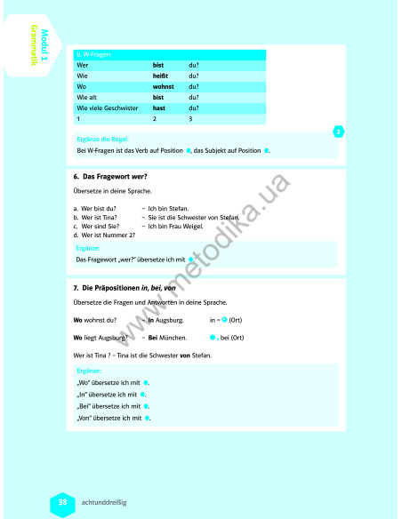 Wir neu A 1.1 Lehrbuch und Arbeitsbuch - підручник і робочий зошит - фото 21