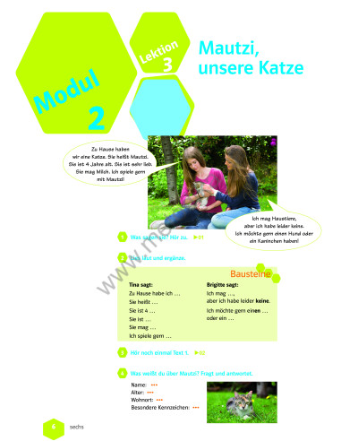 Wir neu A 1.2 Lehrbuch und Arbeitsbuch - підручник і робочий зошит - фото 7