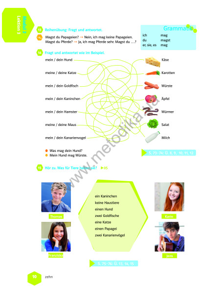 Wir neu A 1.2 Lehrbuch und Arbeitsbuch - підручник і робочий зошит - фото 11