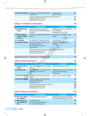 Parallelen 7 neu. Підручник для 7-го класу ЗНЗ (3-й рік навчання, 2-га іноземна мова) - фото 7 Parallelen 7 neu. Підручник для 7-го класу ЗНЗ (3-й рік навчання, 2-га іноземна мова) - фото 7