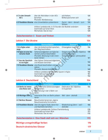 Parallelen 7 neu. Підручник для 7-го класу ЗНЗ (3-й рік навчання, 2-га іноземна мова) - фото 8 Parallelen 7 neu. Підручник для 7-го класу ЗНЗ (3-й рік навчання, 2-га іноземна мова) - фото 8