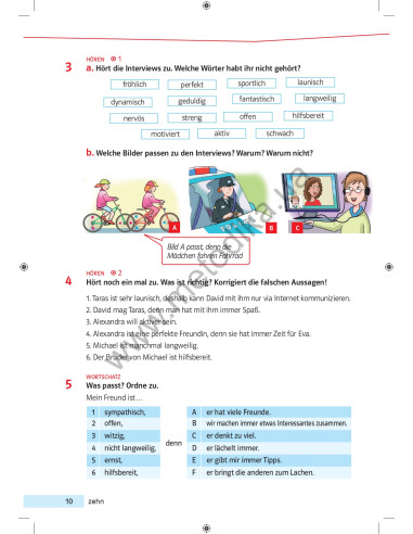 Parallelen 7 neu. Підручник для 7-го класу ЗНЗ (3-й рік навчання, 2-га іноземна мова) - фото 11 Parallelen 7 neu. Підручник для 7-го класу ЗНЗ (3-й рік навчання, 2-га іноземна мова) - фото 11