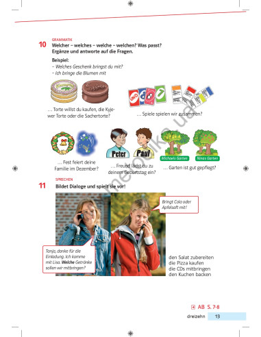 Parallelen 7 neu. Підручник для 7-го класу ЗНЗ (3-й рік навчання, 2-га іноземна мова) - фото 14 Parallelen 7 neu. Підручник для 7-го класу ЗНЗ (3-й рік навчання, 2-га іноземна мова) - фото 14