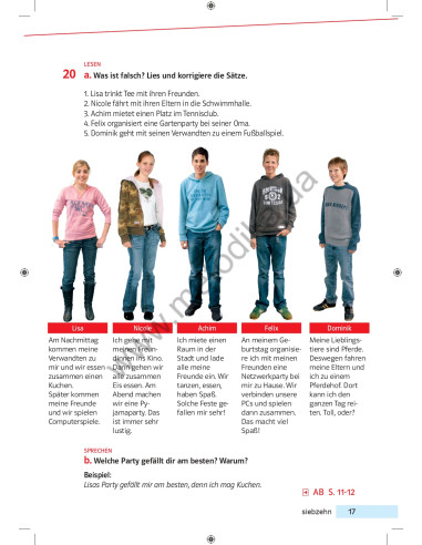 Parallelen 7 neu. Підручник для 7-го класу ЗНЗ (3-й рік навчання, 2-га іноземна мова) - фото 18 Parallelen 7 neu. Підручник для 7-го класу ЗНЗ (3-й рік навчання, 2-га іноземна мова) - фото 18