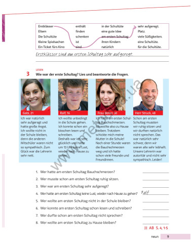 Parallelen 8. Підручник для 8-го класу ЗНЗ (4-й рік навчання, 2-га іноземна мова) - фото 10 Parallelen 8. Підручник для 8-го класу ЗНЗ (4-й рік навчання, 2-га іноземна мова) - фото 10