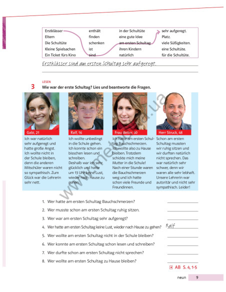 Parallelen 8. Підручник для 8-го класу ЗНЗ (4-й рік навчання, 2-га іноземна мова) - фото 10 Parallelen 8. Підручник для 8-го класу ЗНЗ (4-й рік навчання, 2-га іноземна мова) - фото 10