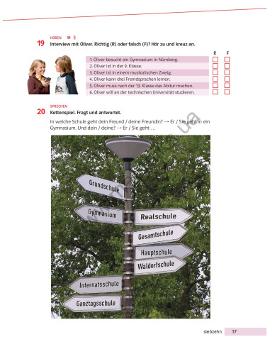 Parallelen 8. Підручник для 8-го класу ЗНЗ (4-й рік навчання, 2-га іноземна мова) - фото 18 Parallelen 8. Підручник для 8-го класу ЗНЗ (4-й рік навчання, 2-га іноземна мова) - фото 18